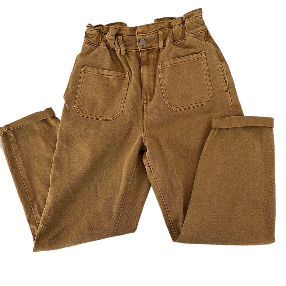 NWT Bohme Kennedy Paperbag denim pants. Size Small